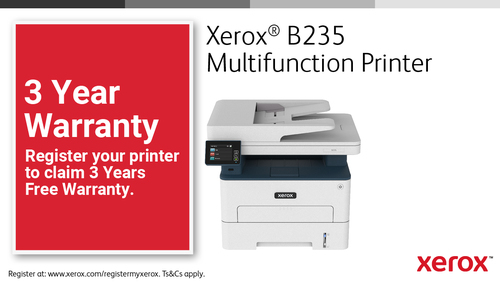 Xerox B235 A4 34ppm Wireless Duplex Copy/Print/Scan/Fax PS3 PCL5e/6 ADF 2 Trays Total 251 Sheets - Image 27